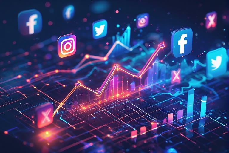 Digital marketing channels and online business growth.